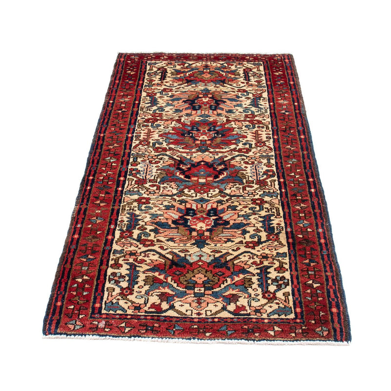 Tapis de couloir Tapis persan - Nomadic - 150 x 67 cm - beige