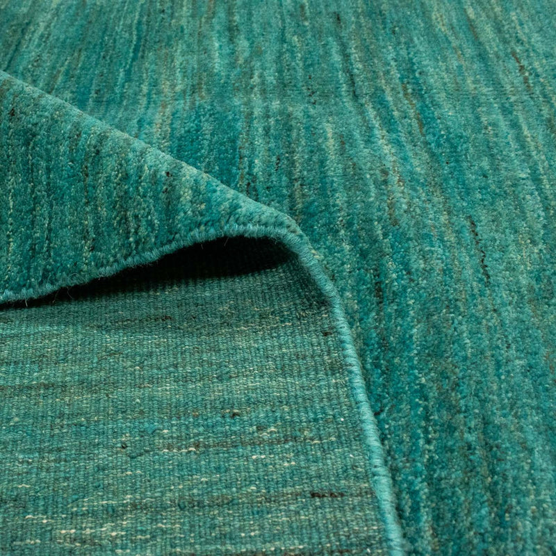 Tapis Gabbeh - Indus - 303 x 237 cm - turquoise