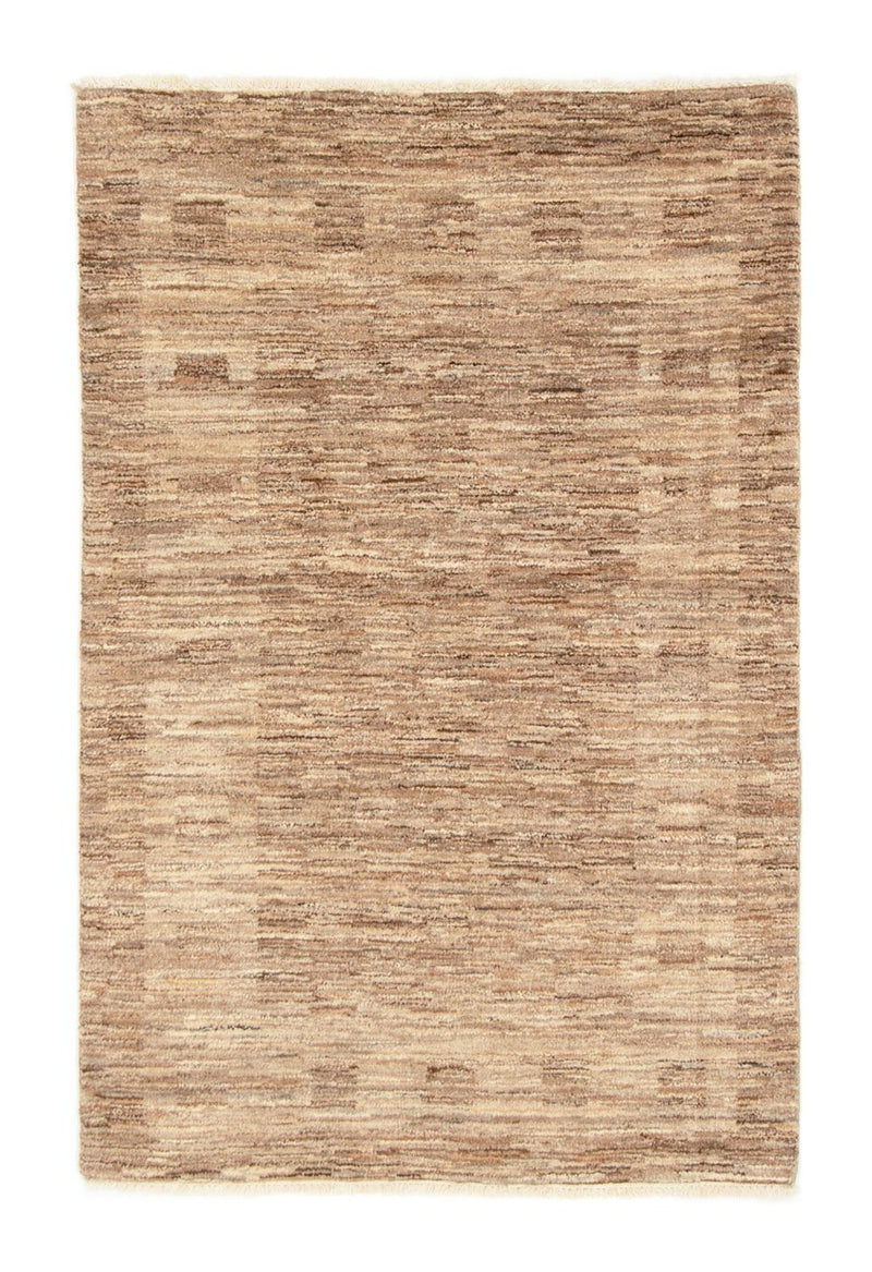 Tapis Gabbeh - Indus - 147 x 96 cm - chocolat clair