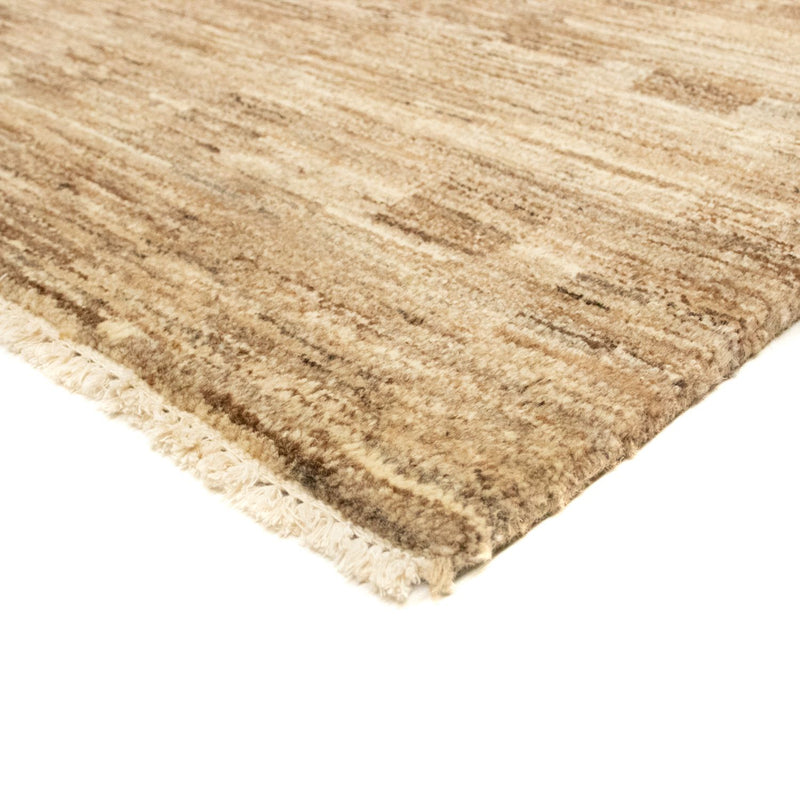 Tapis Gabbeh - Indus - 147 x 96 cm - chocolat clair