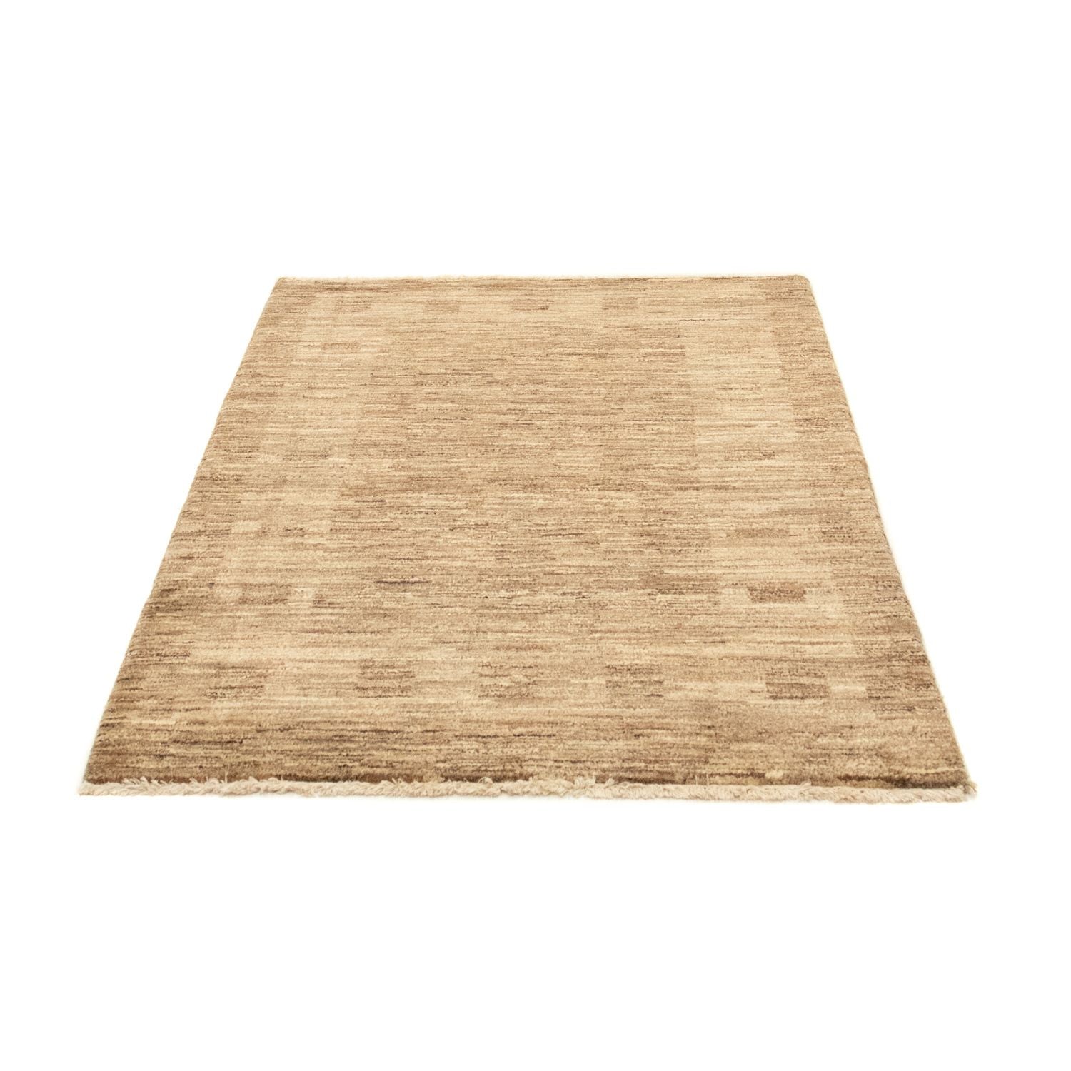 Tapis Gabbeh - Indus - 147 x 96 cm - chocolat clair