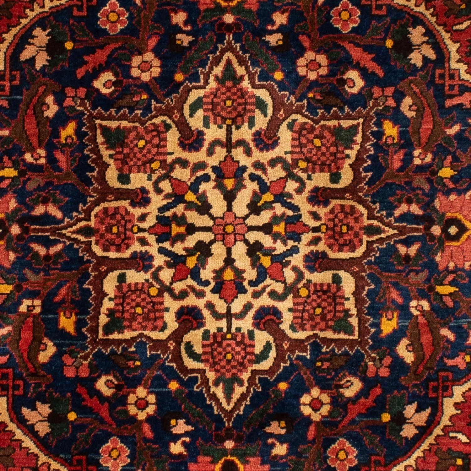 Tapis persan - Nomadic - 310 x 209 cm - rouge foncé