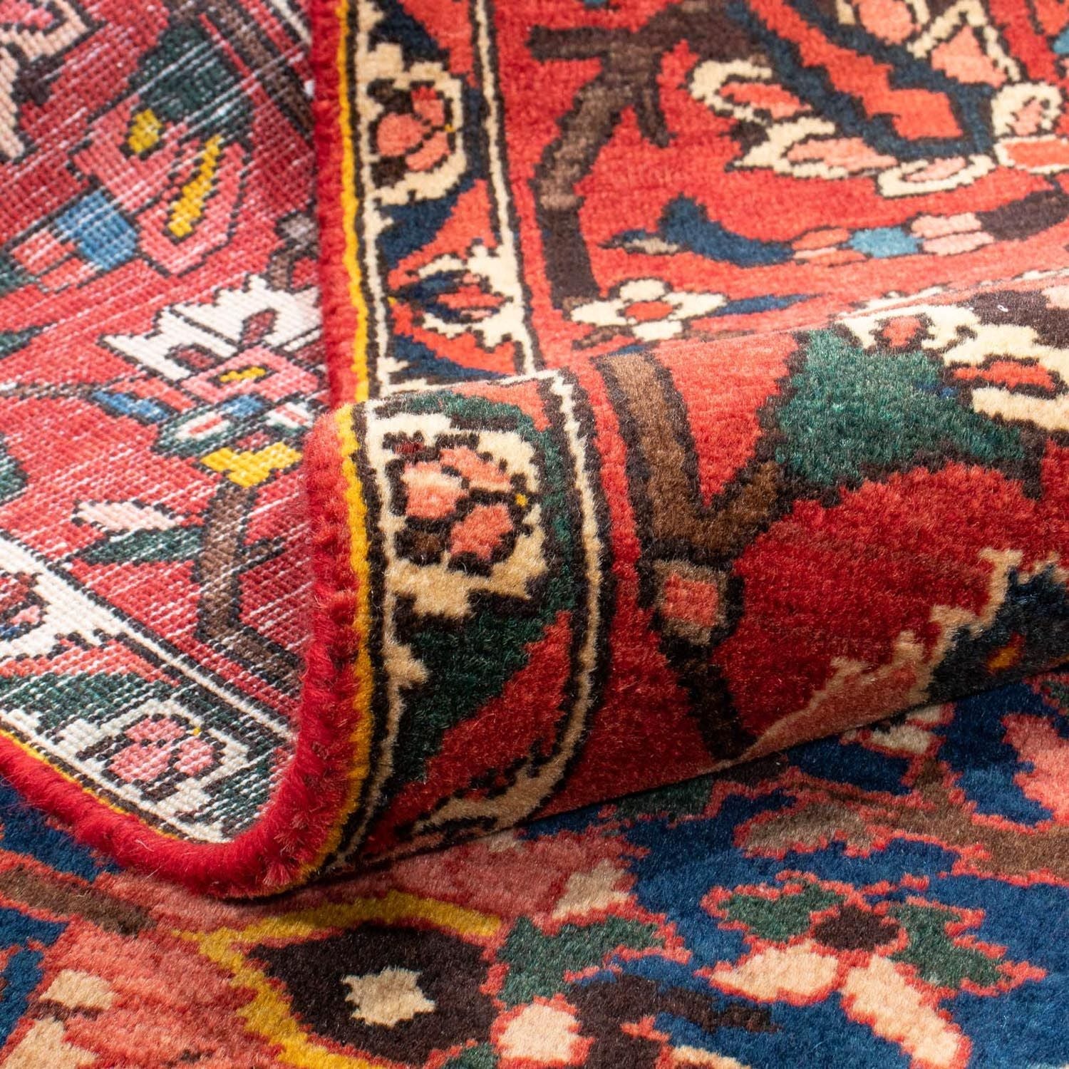 Tapis persan - Nomadic - 310 x 209 cm - rouge foncé