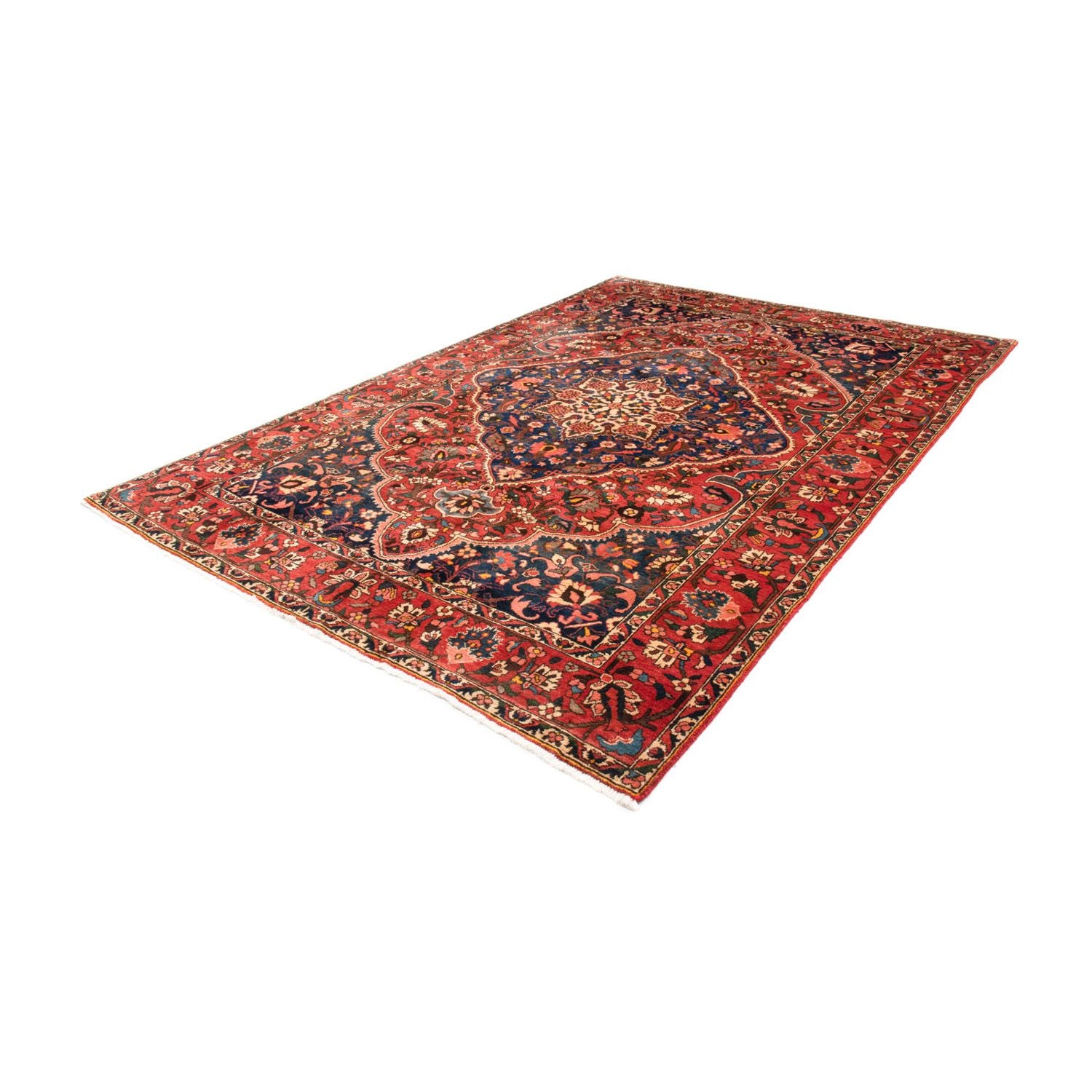 Tapis persan - Nomadic - 310 x 209 cm - rouge foncé