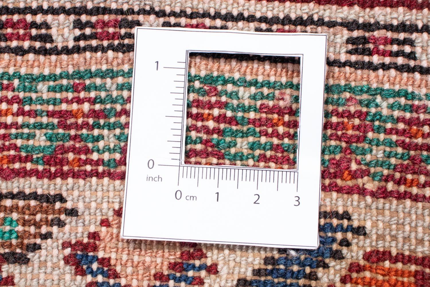Tapis de couloir Tapis persan - Nomadic - 396 x 103 cm - multicolore