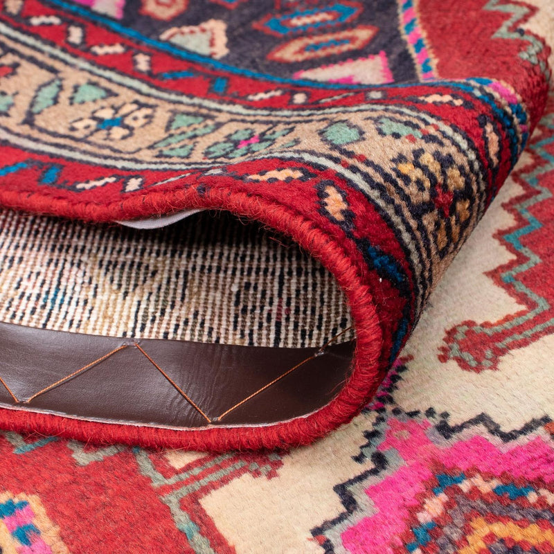 Tapis de couloir Tapis persan - Nomadic - 310 x 82 cm - rouge clair