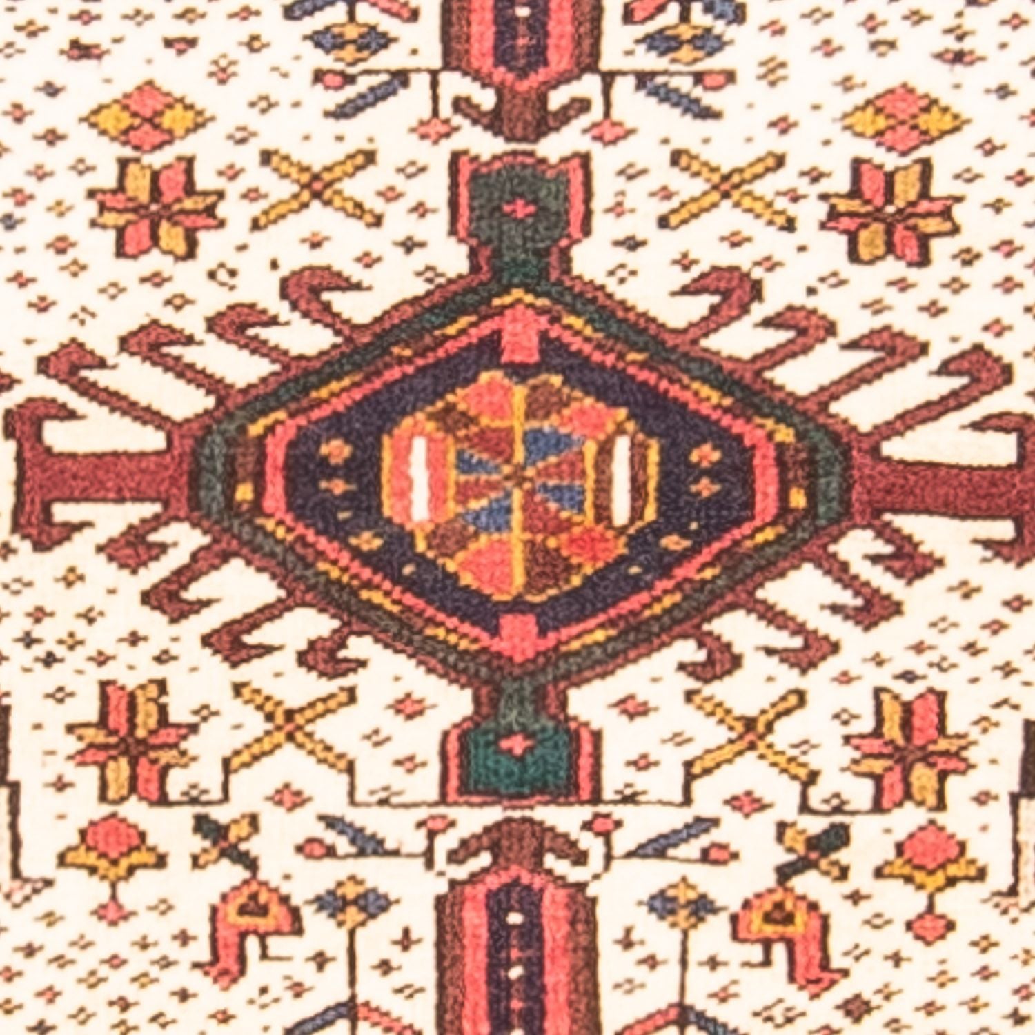 Tapis de couloir Tapis persan - Nomadic - 432 x 66 cm - beige