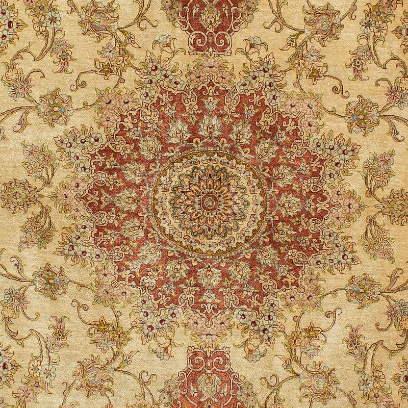 Seidenteppich - Ghom Seide - Premium 210 x 130 cm Teppichbrücke