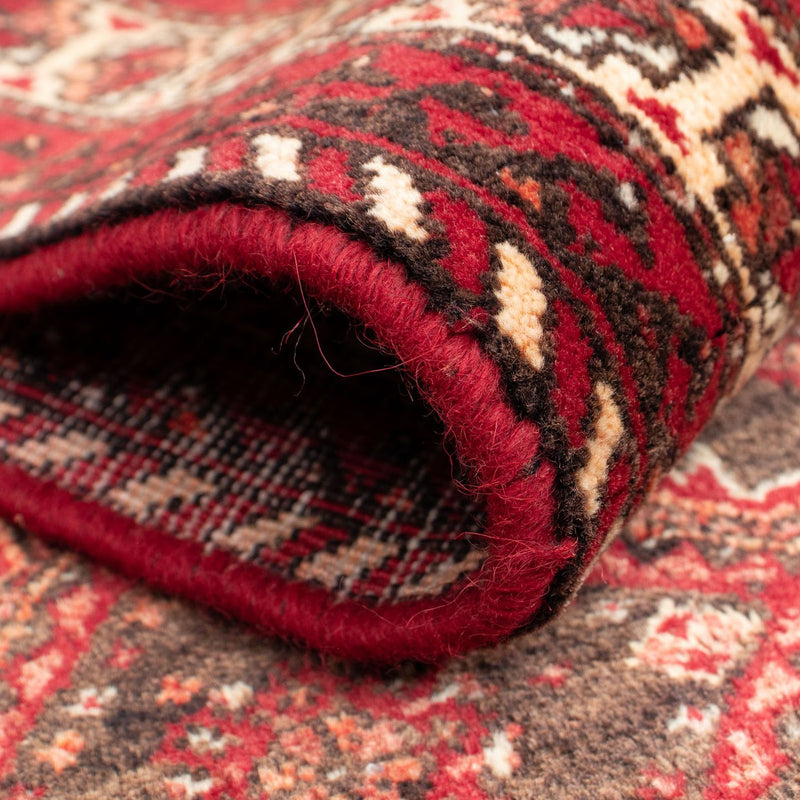Tapis de couloir Tapis Belutsch - 195 x 99 cm - rouge foncé