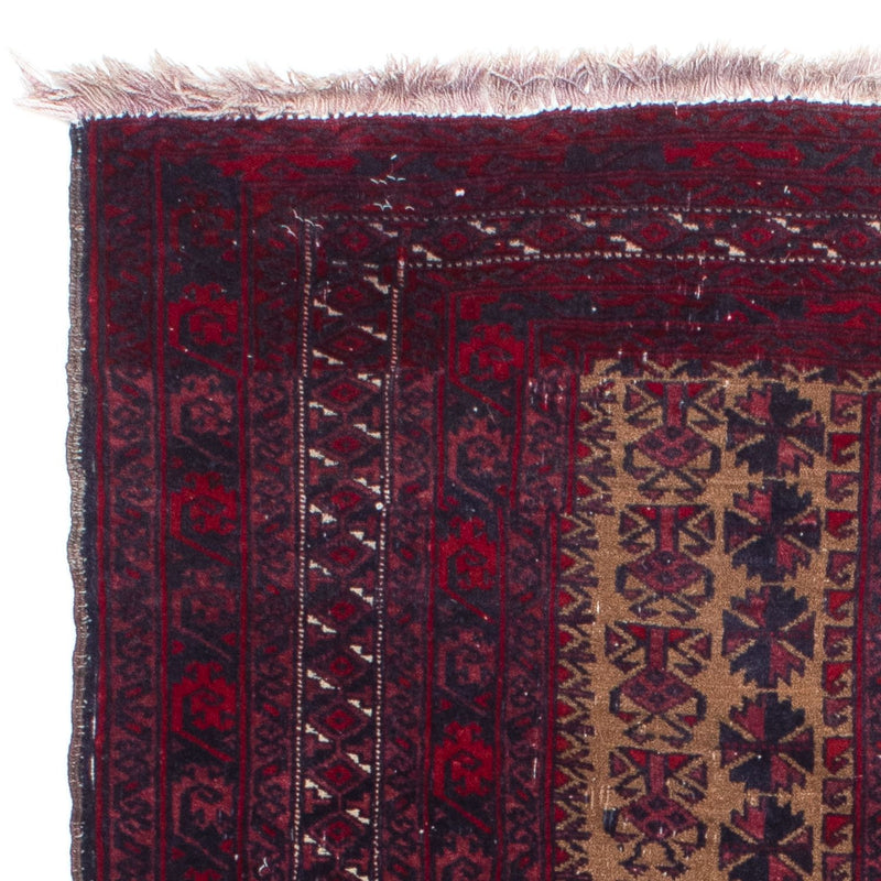 Tapis Belutsch - 125 x 92 cm - rouge foncé