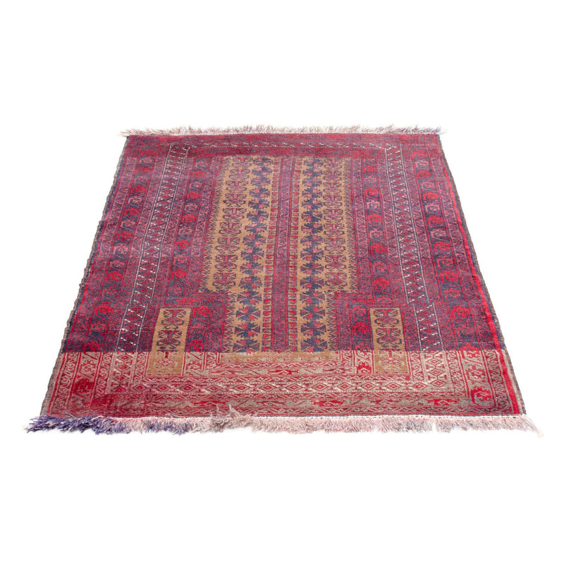 Tapis Belutsch - 125 x 92 cm - rouge foncé