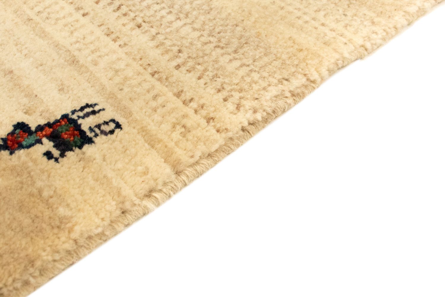 Tapis Gabbeh - Persan - 133 x 78 cm - beige