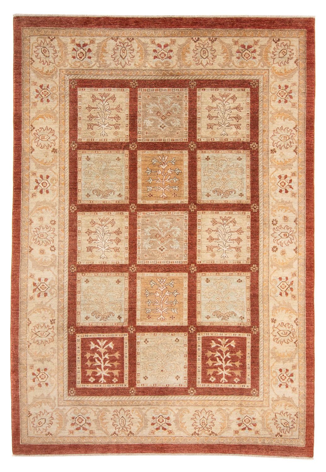 Tapis Ziegler - 291 x 195 cm - rouille