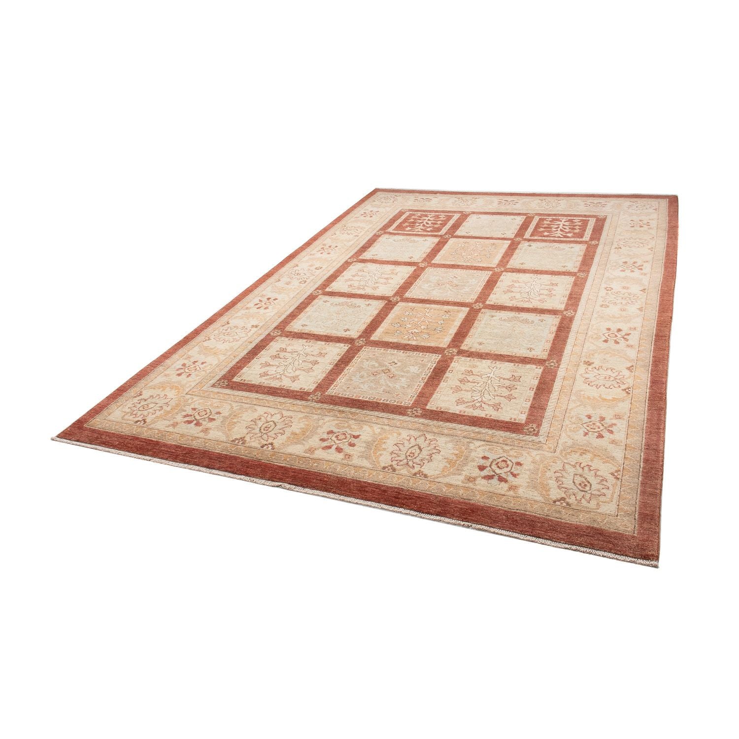 Tapis Ziegler - 291 x 195 cm - rouille