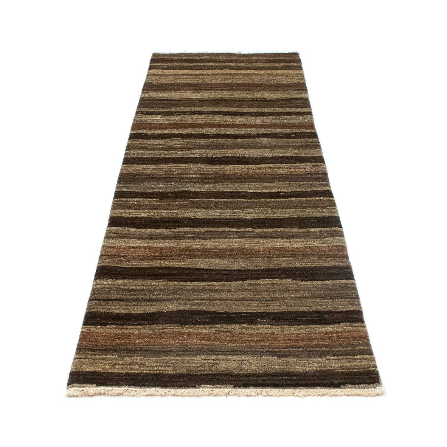 Tapis de couloir Tapis Gabbeh - Indus - 247 x 75 cm - multicolore