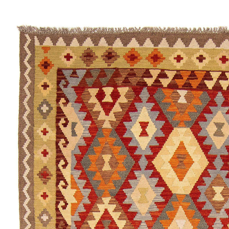 Tapis Kelim - Splash - 296 x 195 cm - multicolore