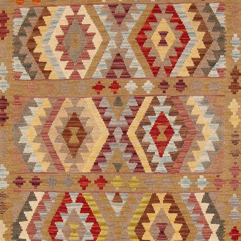 Tapis Kelim - Splash - 292 x 212 cm - multicolore