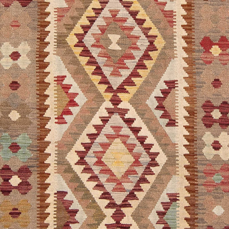 Tapis Kelim - Splash - 293 x 198 cm - multicolore
