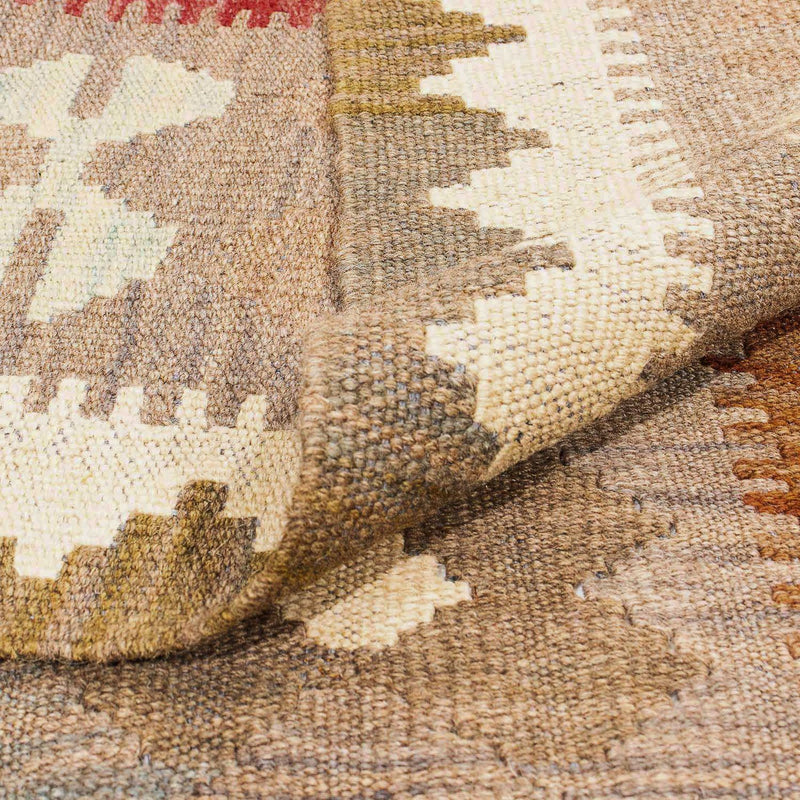 Tapis Kelim - Splash - 293 x 198 cm - multicolore
