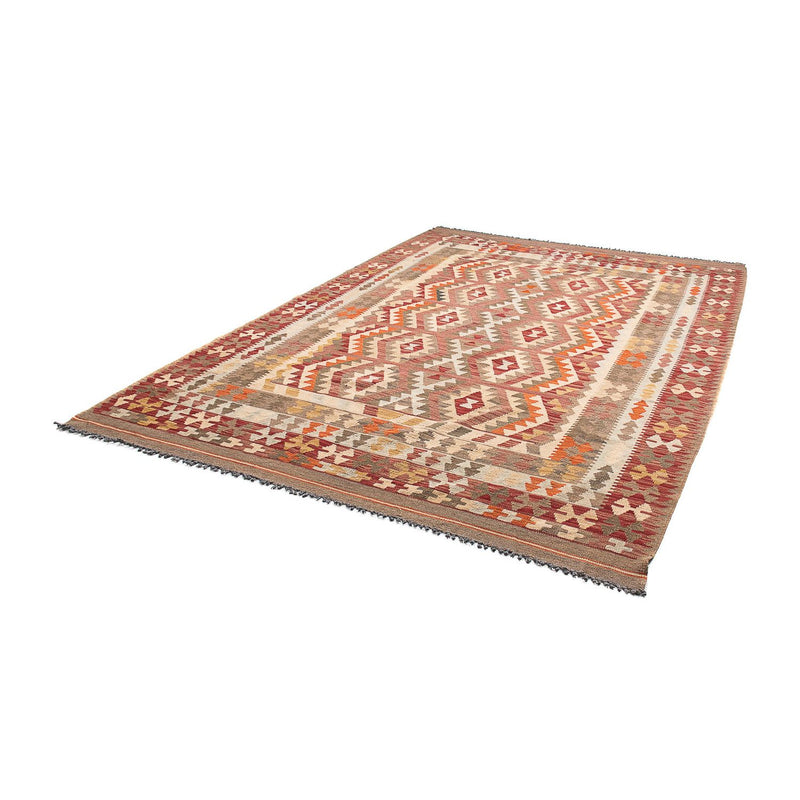 Tapis Kelim - Splash - 296 x 205 cm - multicolore