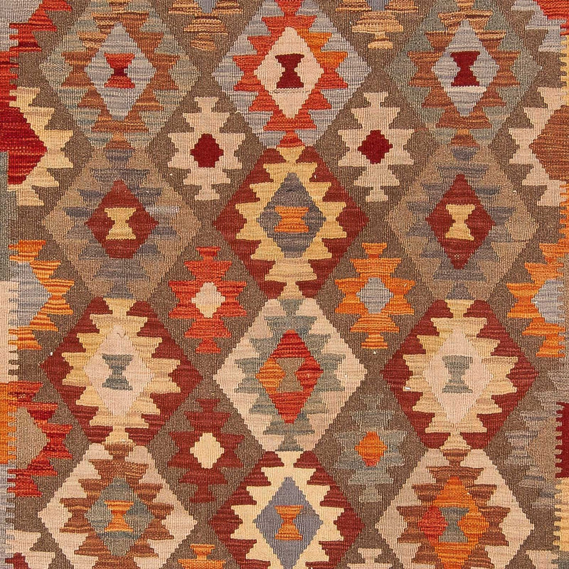Tapis Kelim - Splash - 291 x 196 cm - multicolore