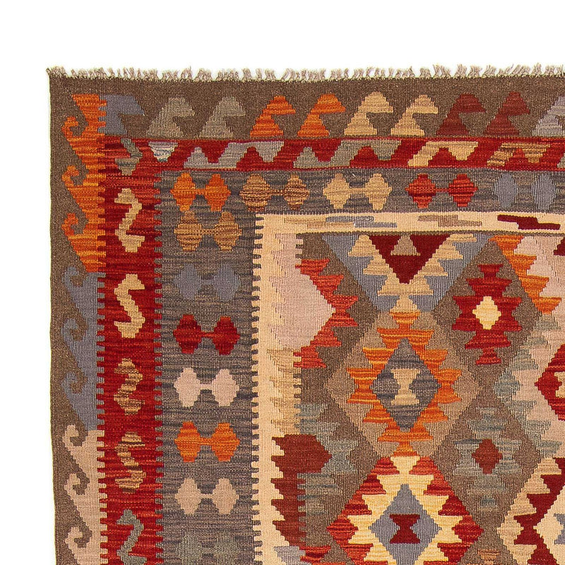Tapis Kelim - Splash - 291 x 196 cm - multicolore