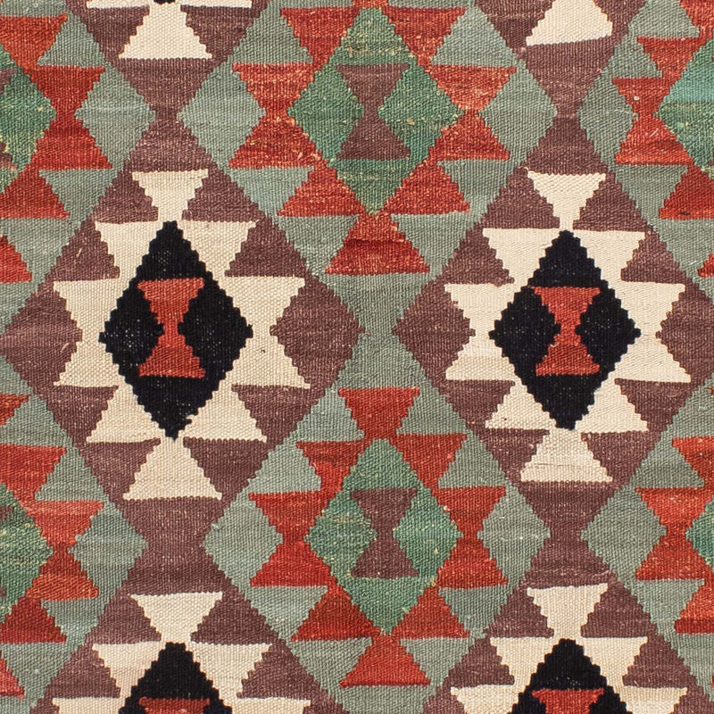 Tapis Kelim - Splash - 196 x 149 cm - multicolore