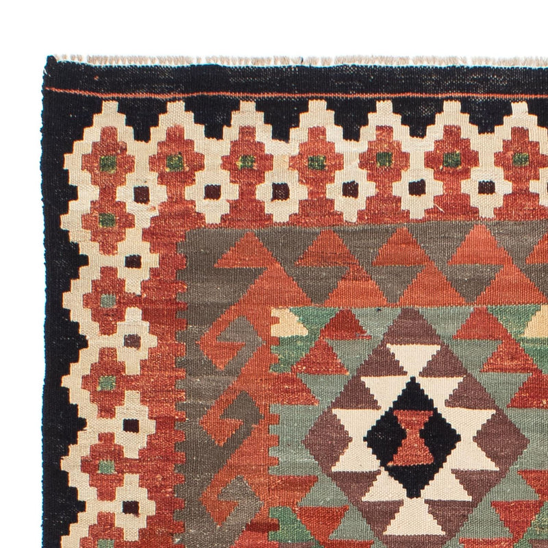 Tapis Kelim - Splash - 196 x 149 cm - multicolore