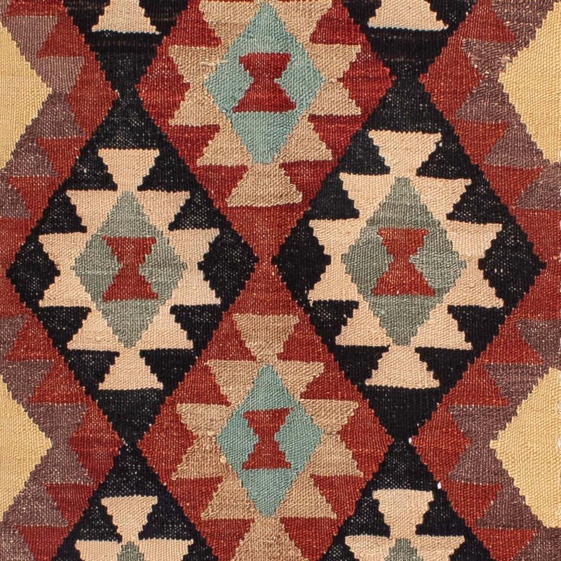 Tapis Kelim - Splash - 202 x 151 cm - multicolore