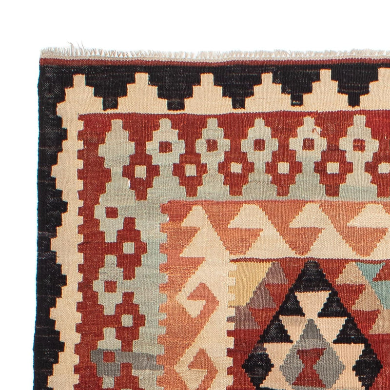 Tapis Kelim - Splash - 202 x 151 cm - multicolore