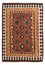 Tapis Kelim - Splash - 211 x 154 cm - multicolore