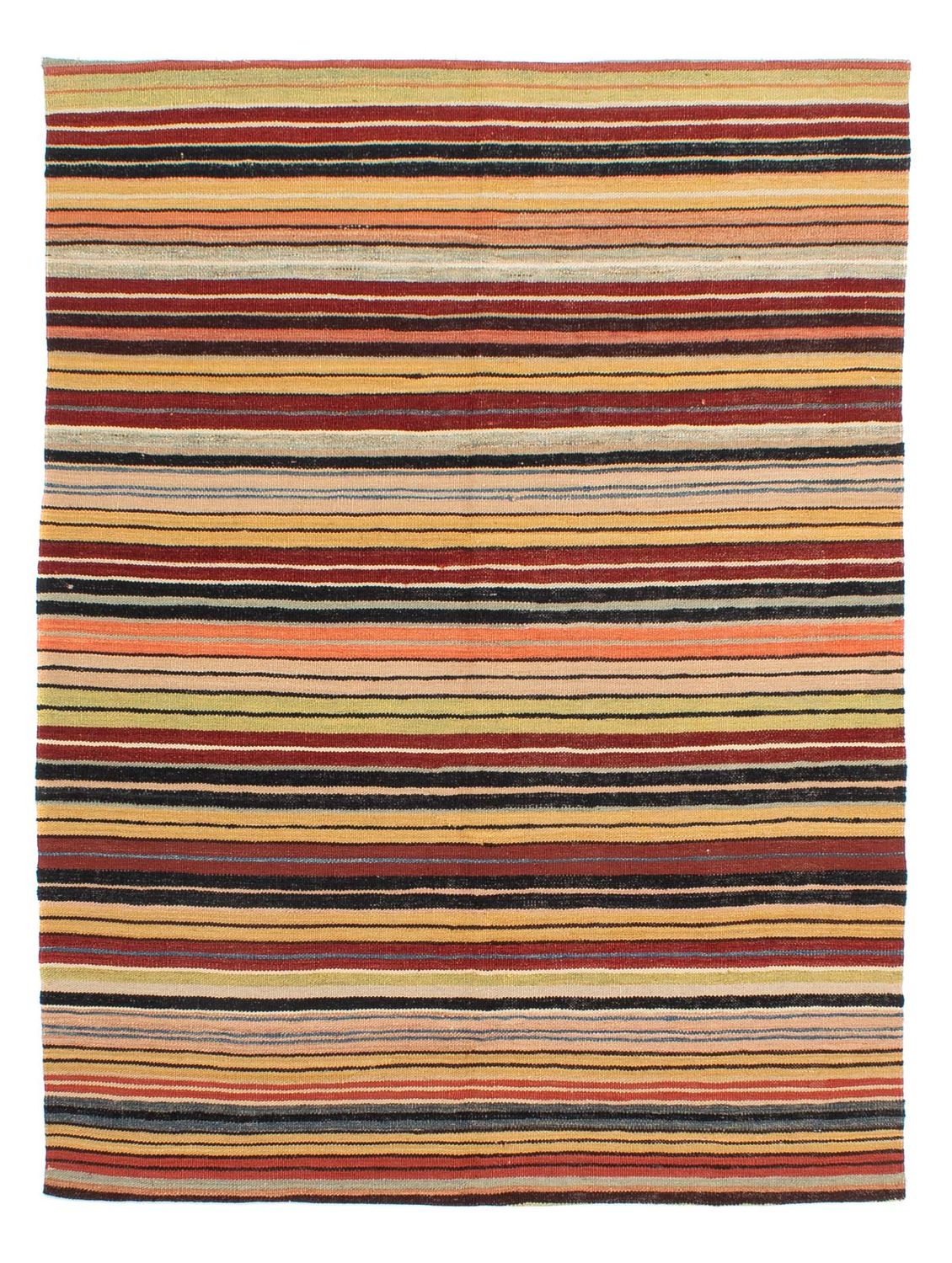 Tapis Kelim - Splash - 190 x 147 cm - multicolore