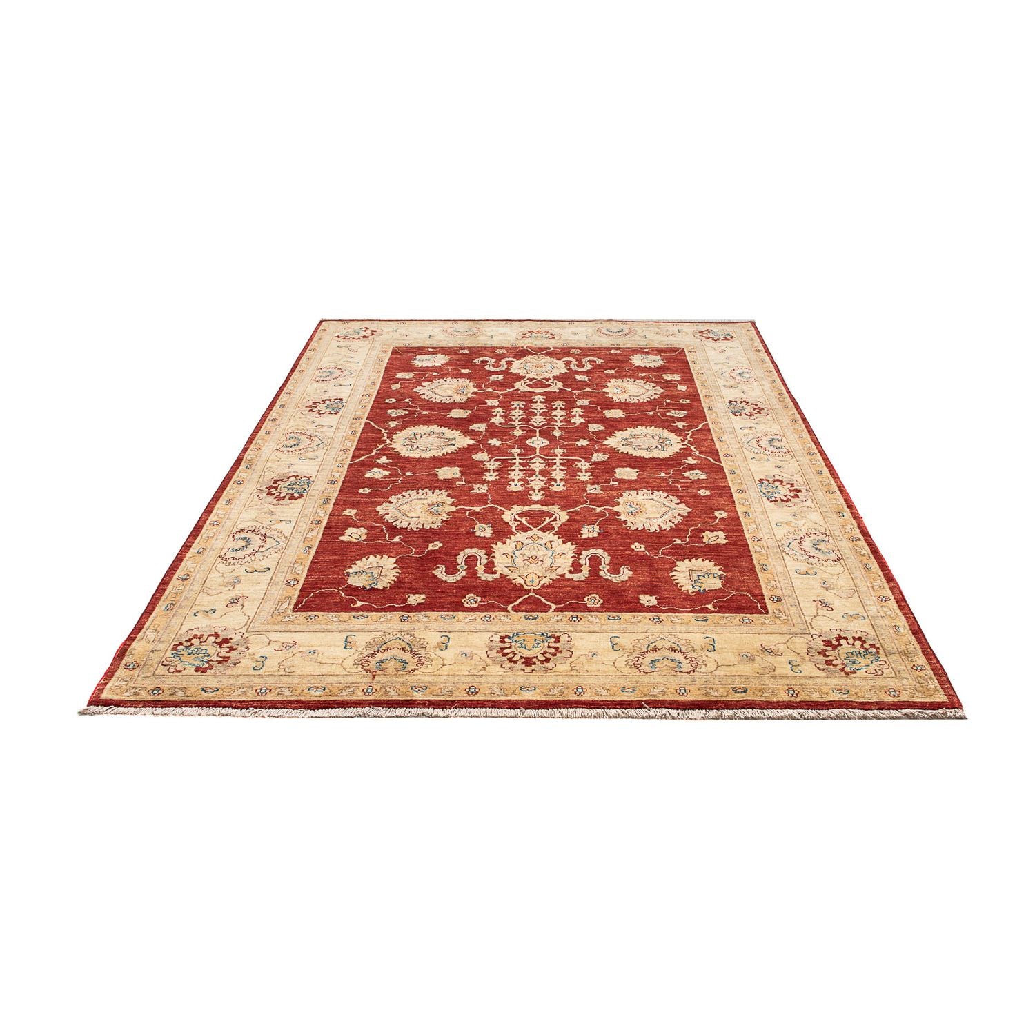 Tapis Ziegler - 218 x 169 cm - bleu foncé