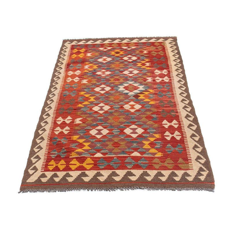 Tapis de couloir Tapis Kelim - Oriental - 195 x 98 cm - rouge
