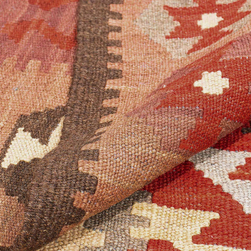 Tapis Kelim - Splash - 304 x 199 cm - multicolore