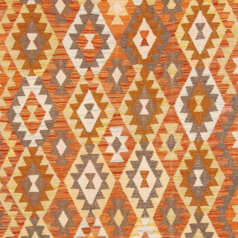Tapis Kelim - Splash - 292 x 200 cm - multicolore