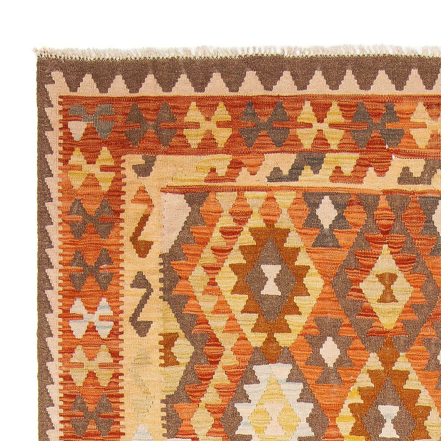 Tapis Kelim - Splash - 292 x 200 cm - multicolore