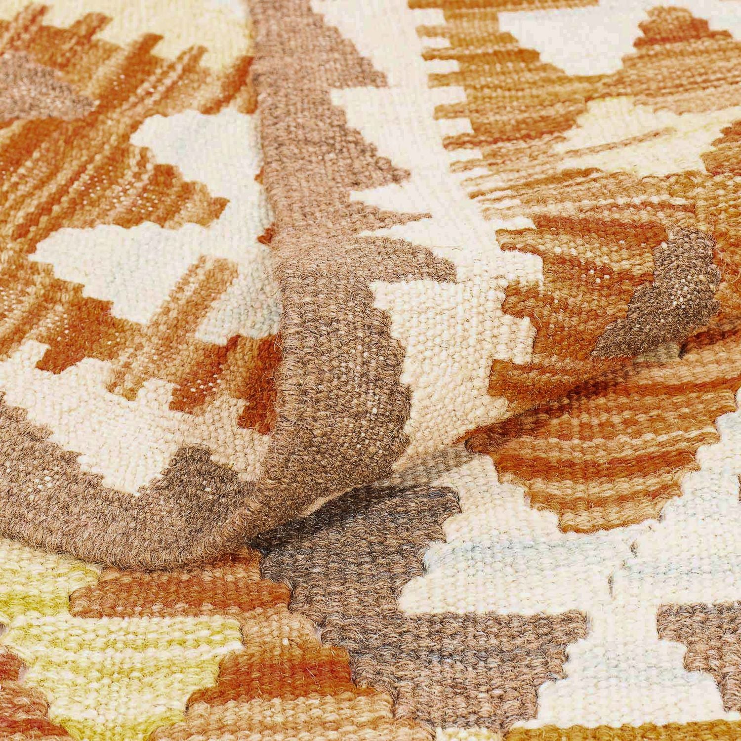 Tapis Kelim - Splash - 292 x 200 cm - multicolore