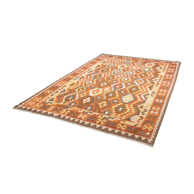 Tapis Kelim - Splash - 292 x 200 cm - multicolore