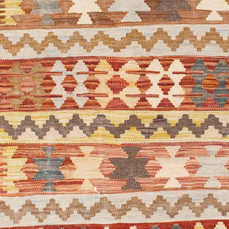 Tapis de couloir Tapis Kelim - Oriental - 200 x 92 cm - marron clair