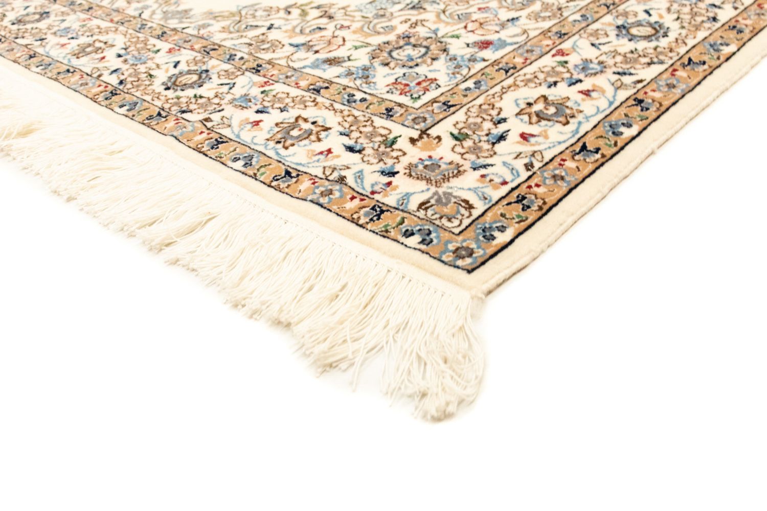 Tapis persan - Nain - Premium - 148 x 102 cm - beige