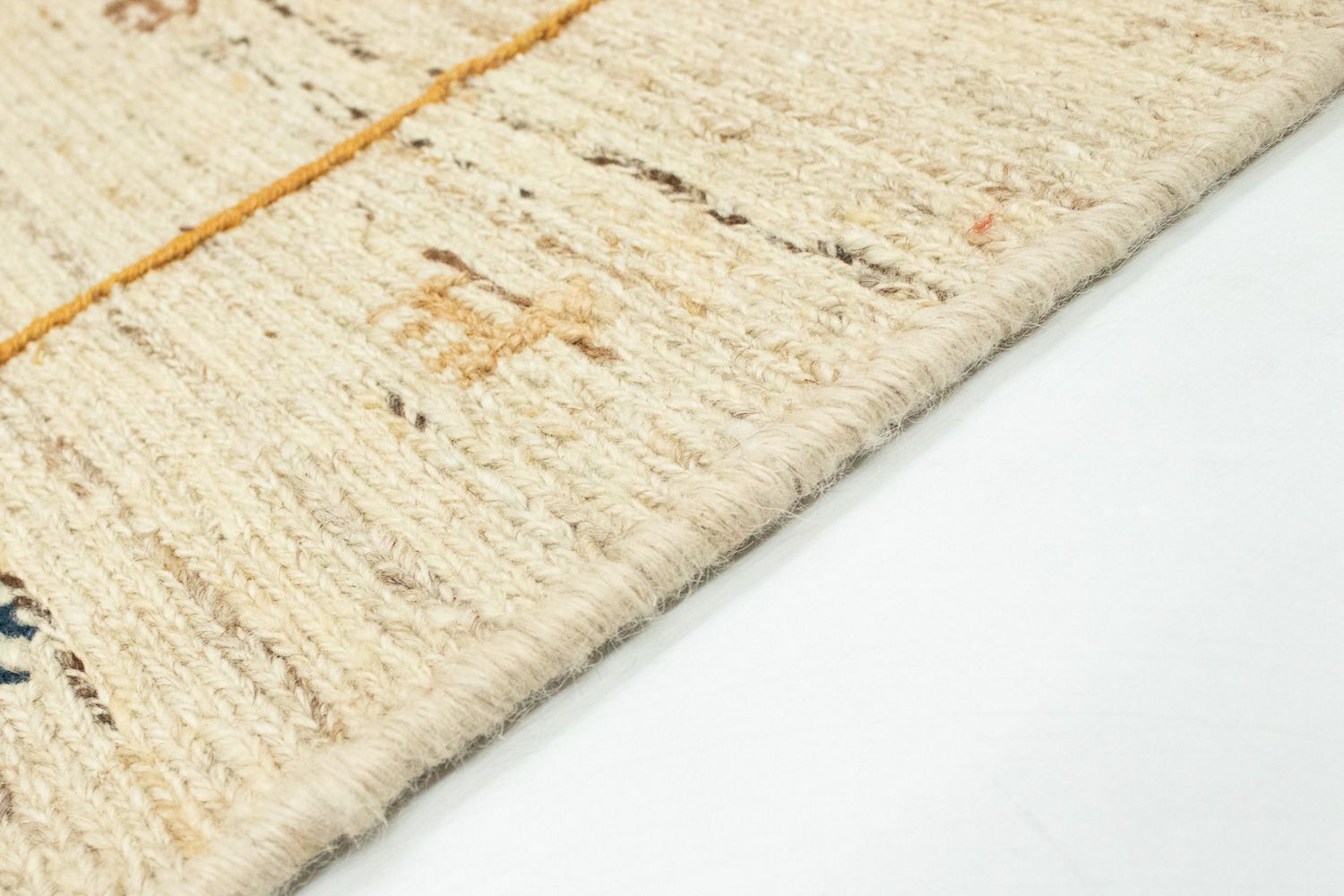 Tapis Gabbeh - Persan - 143 x 97 cm - beige