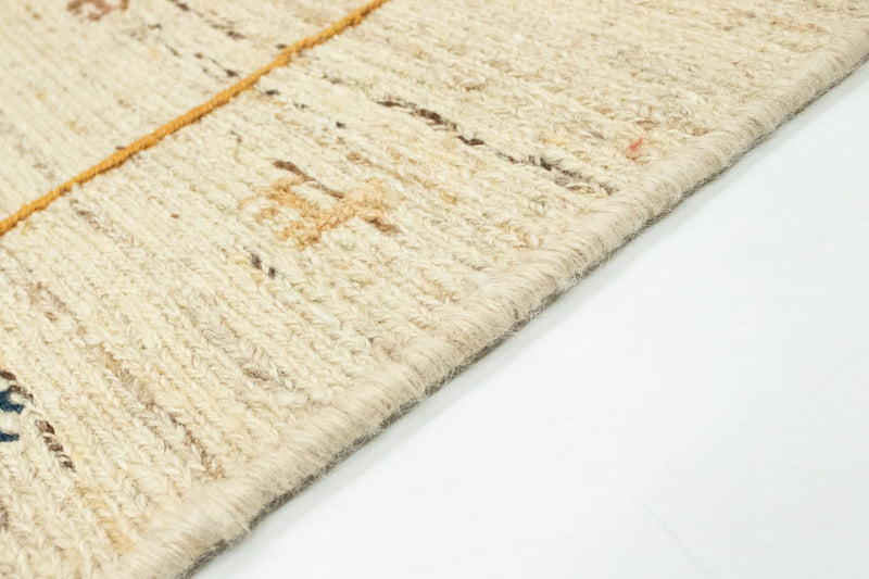 Tapis Gabbeh - Persan - 143 x 97 cm - beige