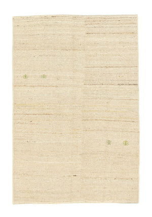 Tapis Gabbeh - Persan - 140 x 95 cm - beige