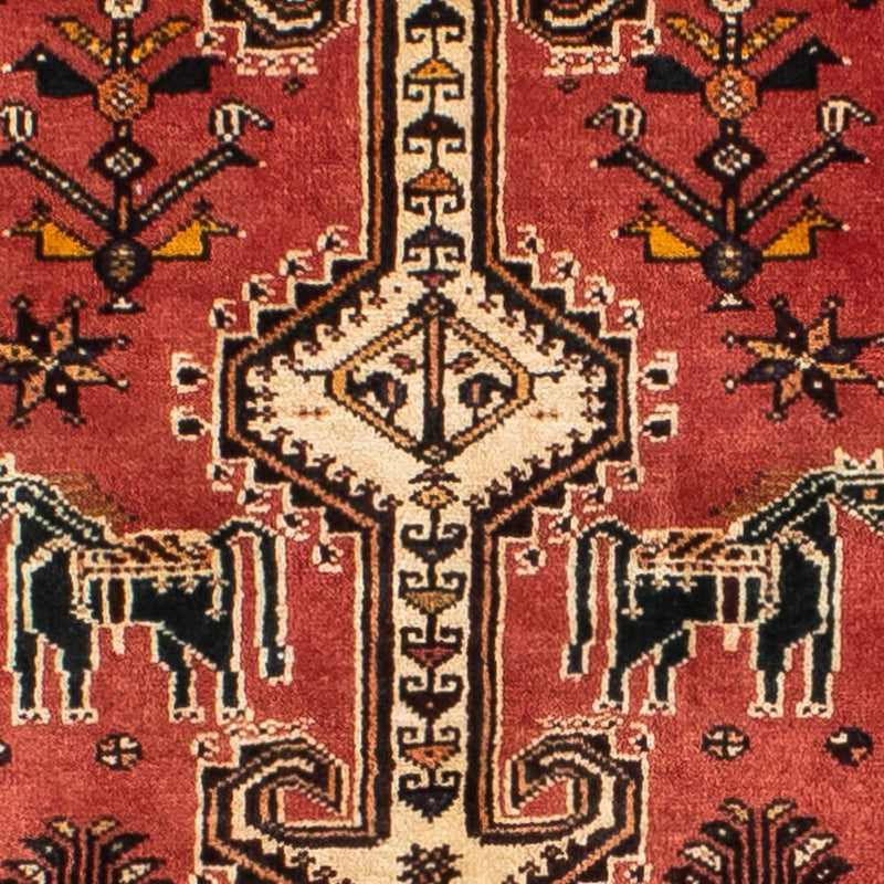 Perserteppich - Nomadic 400 x 100 cm - hellrot