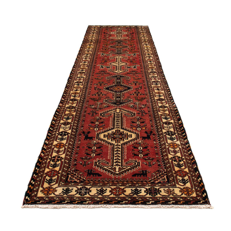 Perserteppich - Nomadic 400 x 100 cm - hellrot