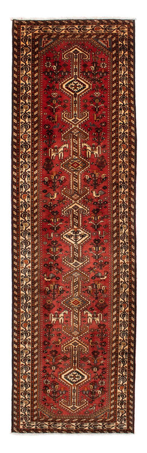 Tapis de couloir Tapis persan - Nomadic - 393 x 115 cm - rouge clair