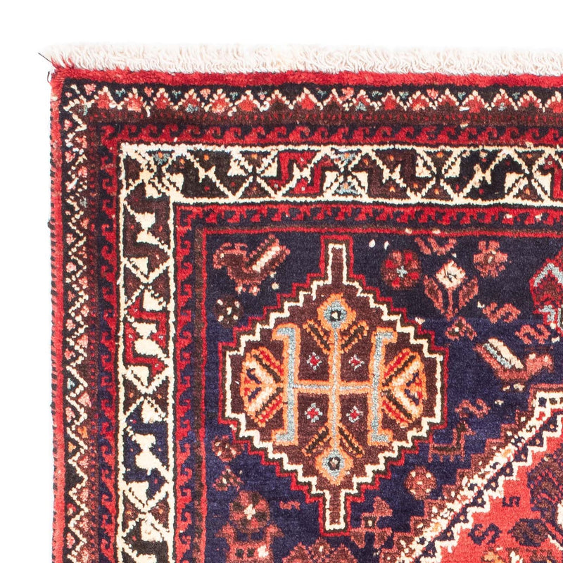 Tapis persan - Nomadic - 164 x 118 cm - bleu foncé