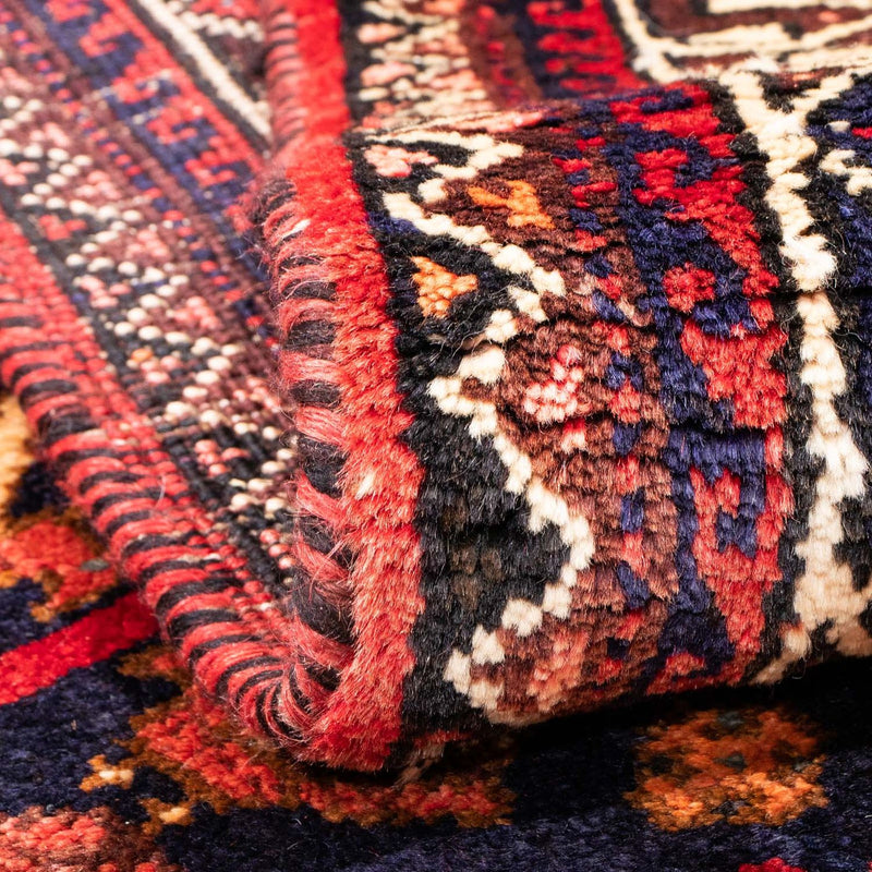 Tapis persan - Nomadic - 164 x 118 cm - bleu foncé