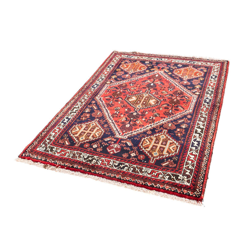 Tapis persan - Nomadic - 164 x 118 cm - bleu foncé